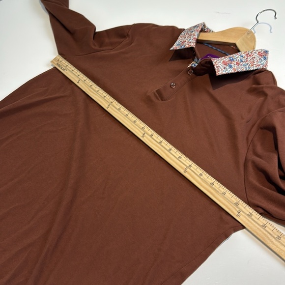 Simons Floral-accent organic cotton polo Made with Liberty Fabric Size XL - Picture 4 of 6